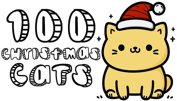 100 Christmas Cats