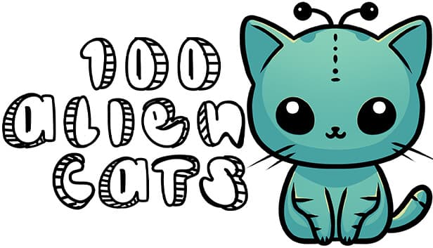 100 Aliens Cats