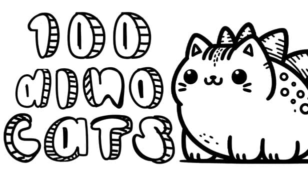 100 Dino Cats